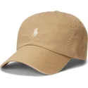 brazowa-regulowana-czapka-z-daszkiem-cotton-chino-classic-sport-polo-ralph-lauren
