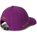 gorra-curva-violeta-ajustable-twill-triple-pony-de-polo-ralph-lauren