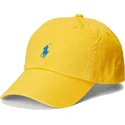 cappellino-curvo-giallo-regolabile-cotton-chino-classic-sport-di-polo-ralph-lauren