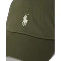 cappellino-curvo-verde-regolabile-con-logo-beige-cotton-chino-classic-sport-di-polo-ralph-lauren