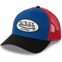 trucker-kasket-bla-rod-og-sort-terry14-fra-von-dutch