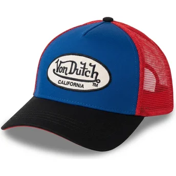 Cappellino trucker blu, rosso e nero TERRY14 di Von Dutch