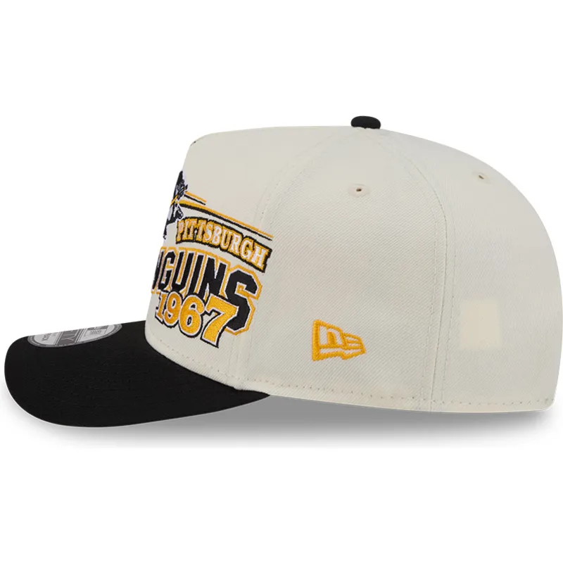 beige-buet-kasket-snapback-9fifty-a-frame-classic-fra-pittsburgh-penguins-nhl-fra-new-era