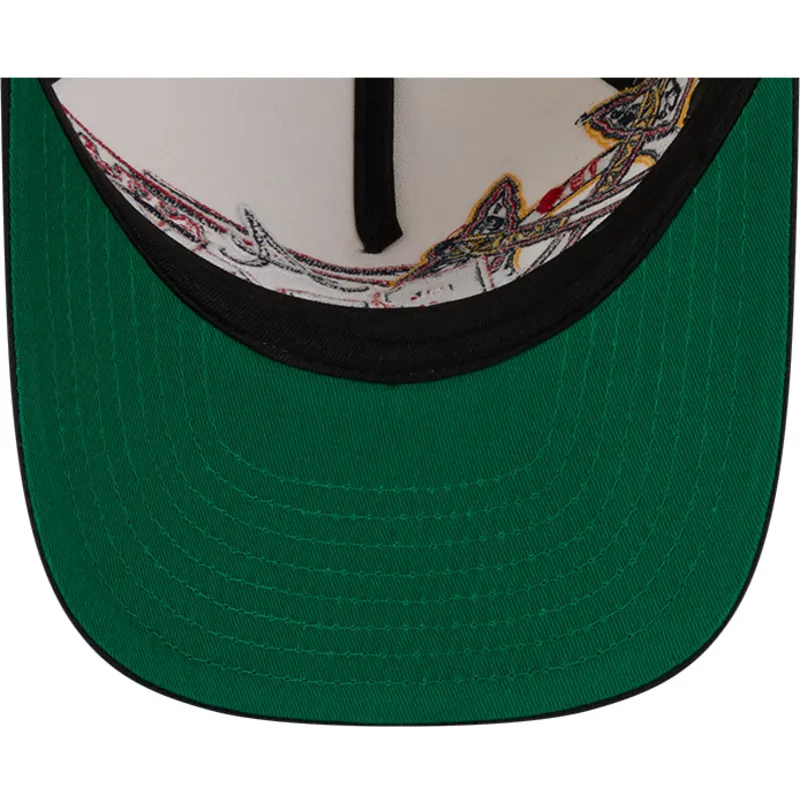 gorra-curva-beige-y-negra-snapback-9fifty-a-frame-classic-de-atlanta-braves-mlb-de-new-era