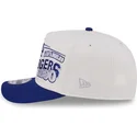 cappellino-curvo-beige-e-blu-snapback-9fifty-a-frame-classic-dei-los-angeles-dodgers-mlb-di-new-era