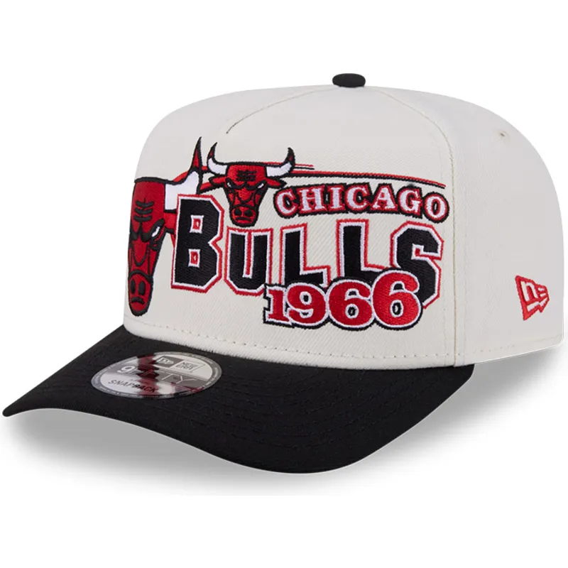 czapka-z-daszkiem-bezowo-czarna-snapback-9fifty-a-frame-classic-chicago-bulls-nba-new-era