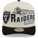 czapka-z-daszkiem-bezowo-czarna-snapback-9fifty-a-frame-classic-las-vegas-raiders-nfl-new-era