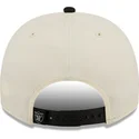 beige-och-svart-kurvad-keps-snapback-9fifty-a-frame-classic-las-vegas-raiders-nfl-fran-new-era
