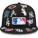casquette-plate-noire-ajustee-59fifty-all-over-mlb-new-era
