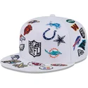 cappello-piatto-bianco-regolabile-59fifty-all-over-di-nfl-di-new-era