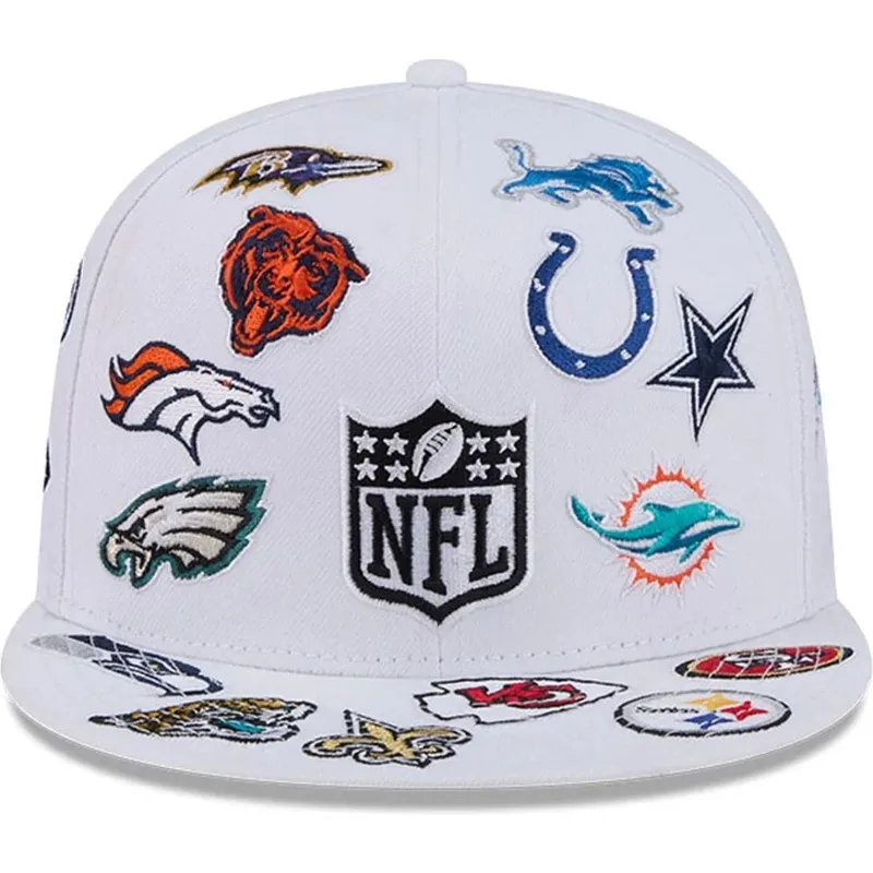 casquette-plate-blanche-ajustee-59fifty-all-over-nfl-new-era