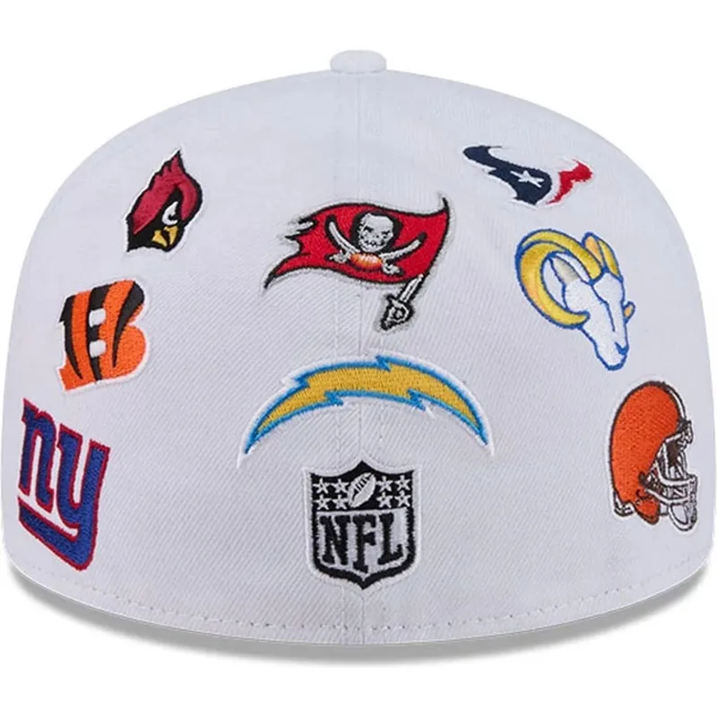 vit-platt-keps-justerad-59fifty-all-over-fran-nfl-av-new-era