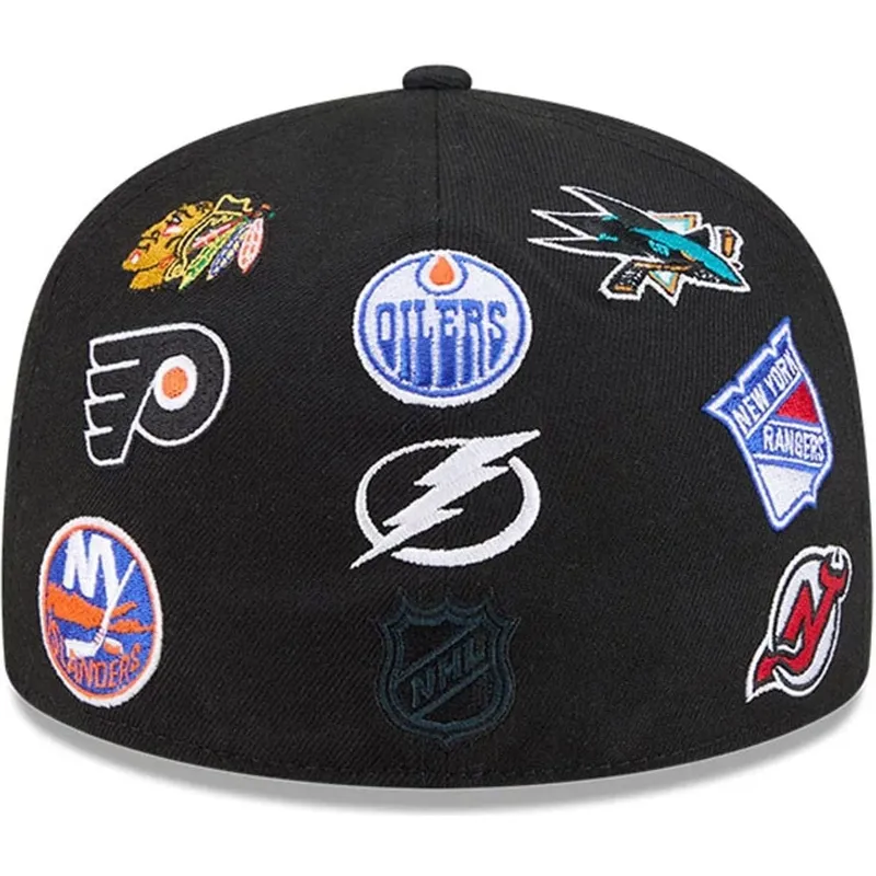 schwarze-enganliegende-59fifty-all-over-flat-cap-von-nhl-von-new-era