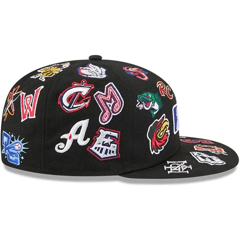 svart-platt-keps-justerad-59fifty-all-over-fran-milb-av-new-era