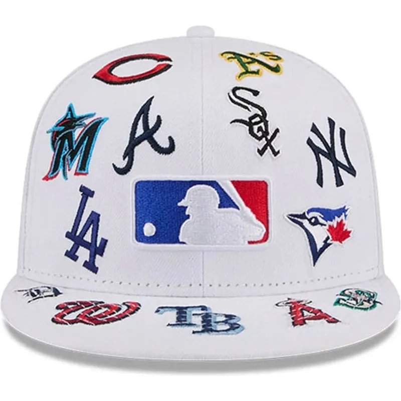 gorra-plana-blanca-ajustada-59fifty-all-over-de-mlb-de-new-era