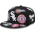 casquette-plate-noire-ajustee-59fifty-all-over-logos-chicago-white-sox-mlb-new-era