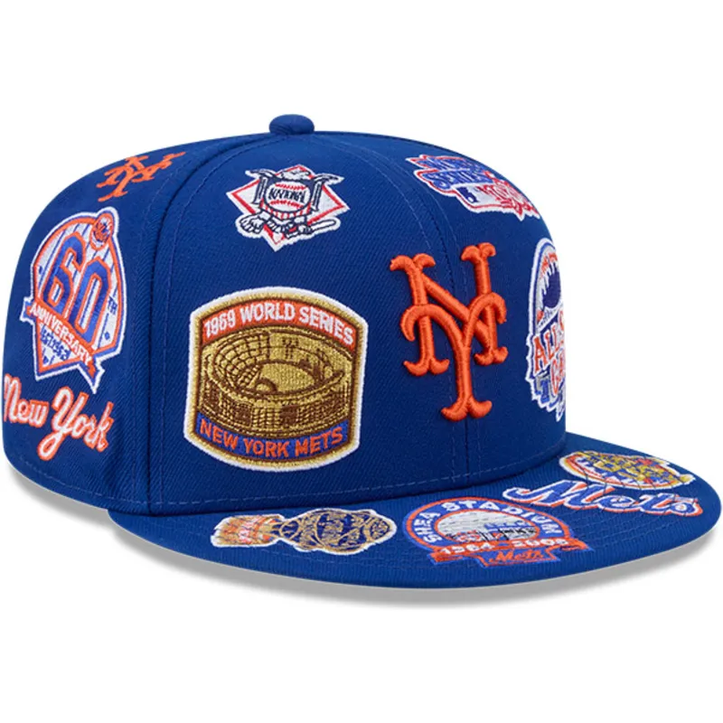 flache-blaue-angepasste-59fifty-all-over-kappe-der-new-york-mets-mlb-von-new-era