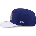 cappellino-curvo-blu-e-bianco-snapback-9seventy-stretch-snap-flower-di-los-angeles-dodgers-mlb-di-new-era