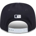 marinebla-buet-kasket-snapback-9seventy-stretch-snap-flower-fra-new-york-yankees-mlb-fra-new-era