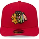 cappellino-trucker-rosso-9seventy-stretch-snap-eg-dei-chicago-blackhawks-nhl-di-new-era