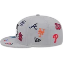 casquette-plate-grise-snapback-9fifty-scattered-grapefruit-league-logo-mlb-new-era