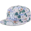 cappello-piatto-multicolore-snapback-9fifty-print-dei-new-york-yankees-mlb-di-new-era