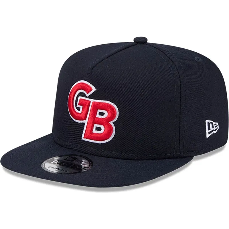 cappello-piatto-blu-marino-snapback-9fifty-a-frame-great-britain-2026-world-baseball-classic-di-new-era