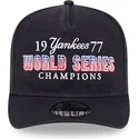 cappello-piatto-blu-marino-snapback-9fifty-a-frame-historic-dei-new-york-yankees-mlb-di-new-era