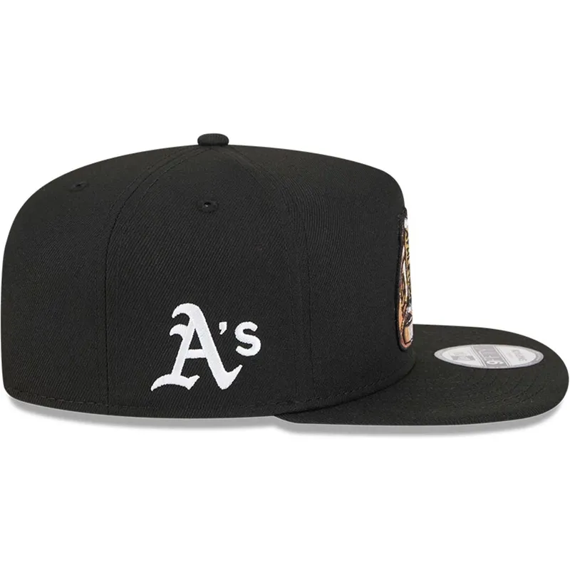 gorra-plana-negra-snapback-9fifty-a-frame-ring-de-oakland-athletics-mlb-de-new-era