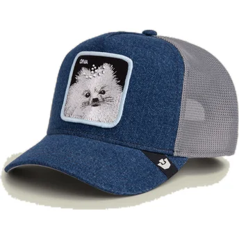 Trucker-Cap blau Hund Diva Dawg That Dawg In Me The Farm von Goorin Bros.
