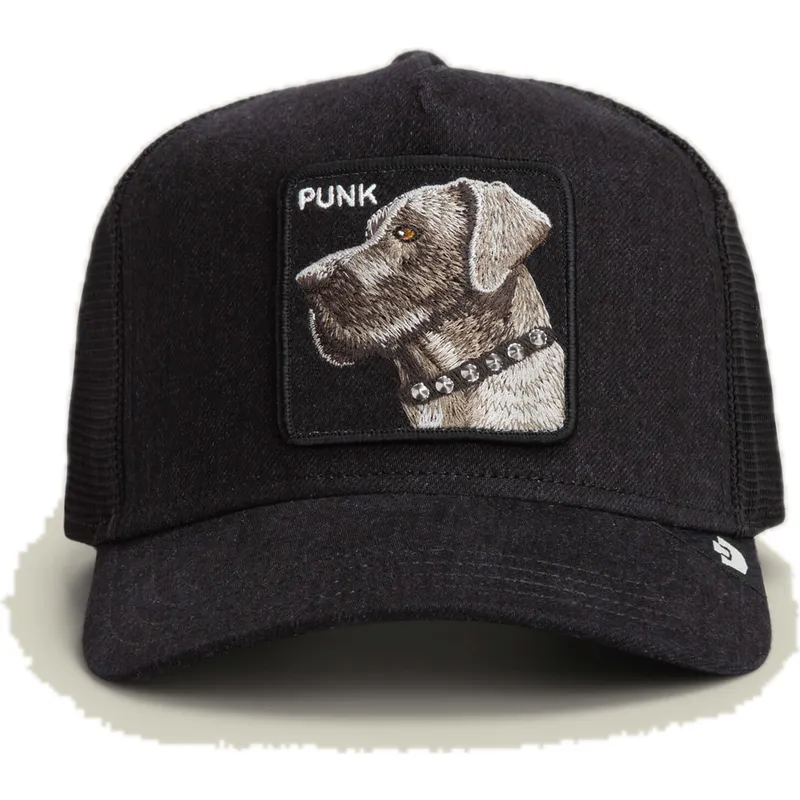 czapka-trucker-czarna-pies-punk-dawg-that-dawg-in-me-the-farm-od-goorin-bros