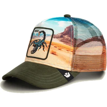 Czapka trucker multicolor skorpion Deadly Scorpion In The Element The Farm od Goorin Bros.
