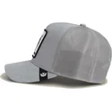 casquette-trucker-grise-bull-raging-silver-bull-metallic-the-farm-goorin-bros