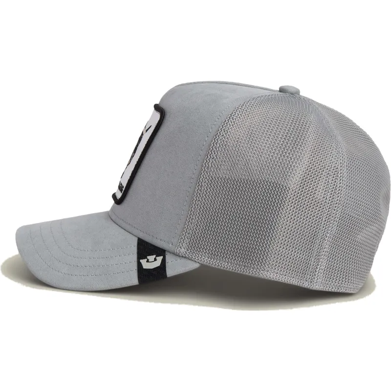 cappellino-trucker-grigio-toro-raging-silver-bull-metallic-the-farm-di-goorin-bros
