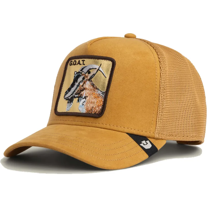 cappellino-trucker-marrone-capra-golden-goat-metallic-the-farm-di-goorin-bros