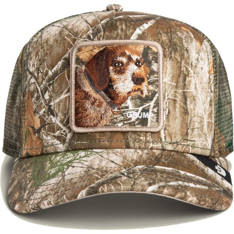 casquette-trucker-camouflage-chien-realtree-edge-grump-dog-the-farm-goorin-bros