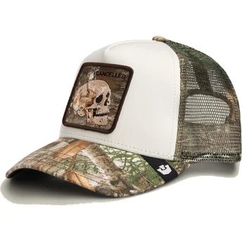 Cappellino trucker camouflage teschio Realtree Edge Cancelled Skull The Farm di Goorin Bros.