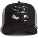 schwarze-trucker-kappe-adler-classic-rocker-freedom-the-farm-von-goorin-bros