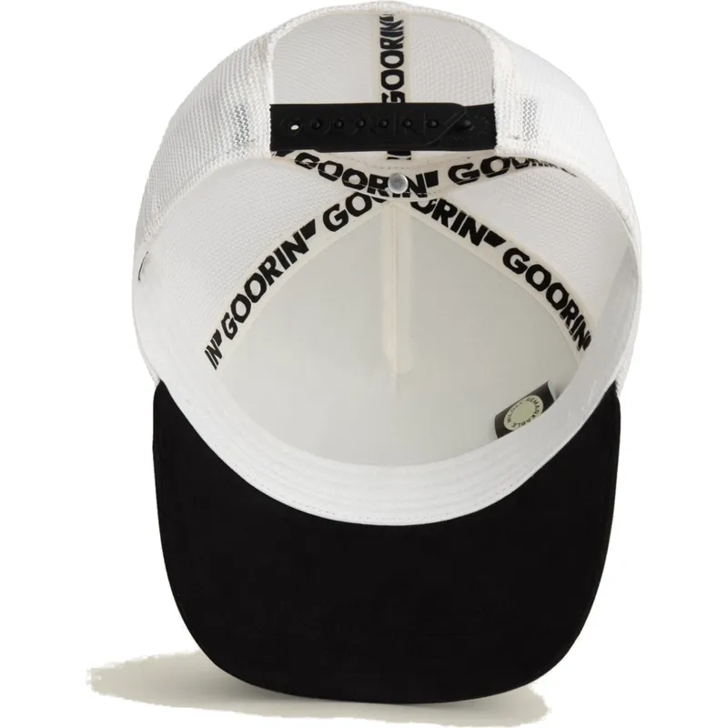 cappellino-trucker-bianco-e-nero-pantera-microsuede-black-panther-the-farm-di-goorin-bros