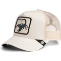 cappellino-trucker-beige-scorpione-deadly-scorpion-the-farm-di-goorin-bros