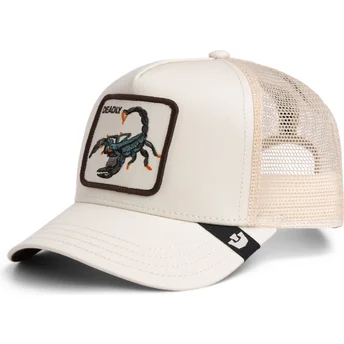 Goorin Bros. Deadly Scorpion The Farm Beige Trucker Hat
