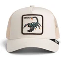 gorra-trucker-beige-escorpion-deadly-scorpion-the-farm-de-goorin-bros