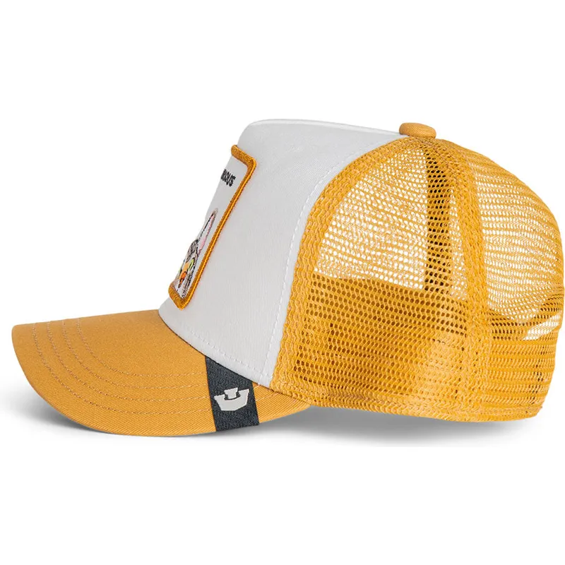 brun-trucker-keps-for-barn-katt-curious-cat-mini-the-farm-fran-goorin-bros