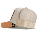 cappellino-trucker-marrone-chiaro-capra-the-goat-the-farm-di-goorin-bros