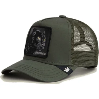 Cappellino trucker verde pantera Panther The Farm di Goorin Bros.