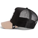trucker-kasket-sort-og-beige-schaeferhund-the-bad-boy-the-farm-fra-goorin-bros