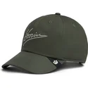 gorra-curva-verde-ajustable-script-papa-de-goorin-bros