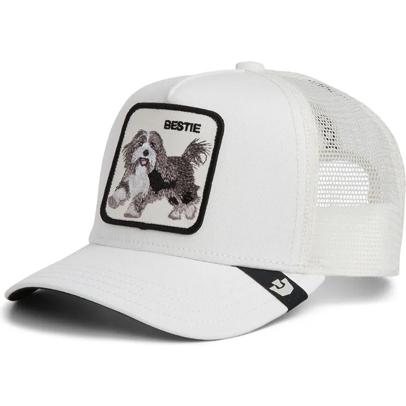 weisse-trucker-kappe-fur-jungen-hund-bestie-mini-the-farm-von-goorin-bros