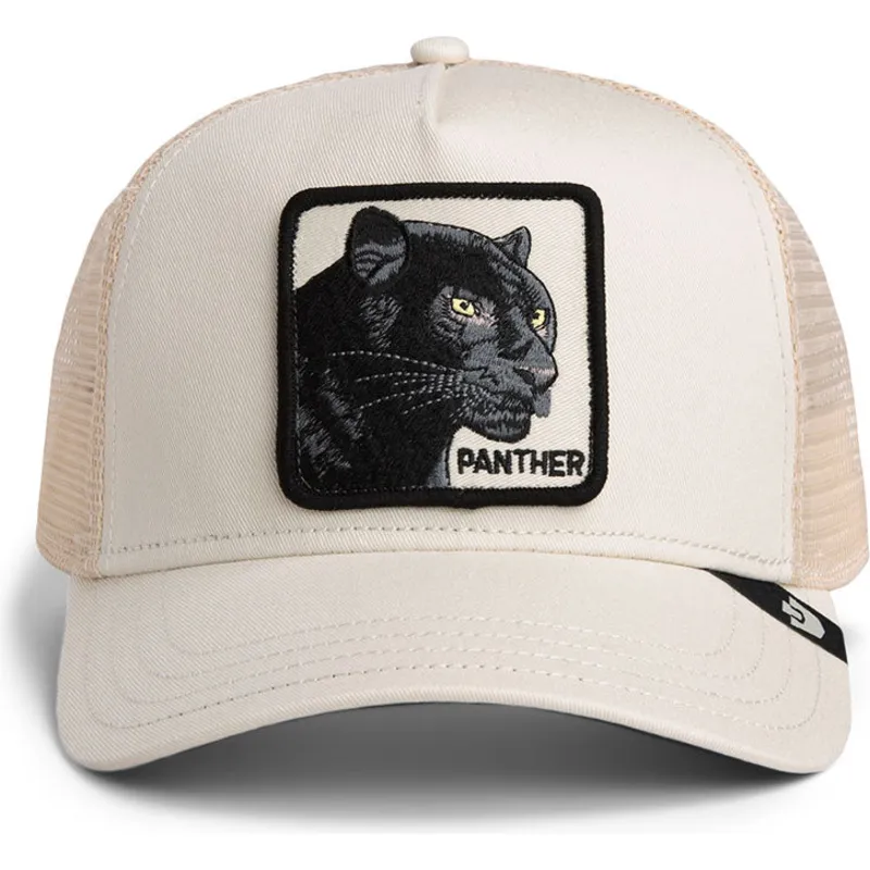 gorra-trucker-beige-para-nino-pantera-panther-mini-the-farm-de-goorin-bros