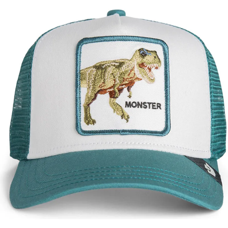 casquette-trucker-verte-pour-enfant-t-rex-dinosaure-sea-monster-the-farm-goorin-bros